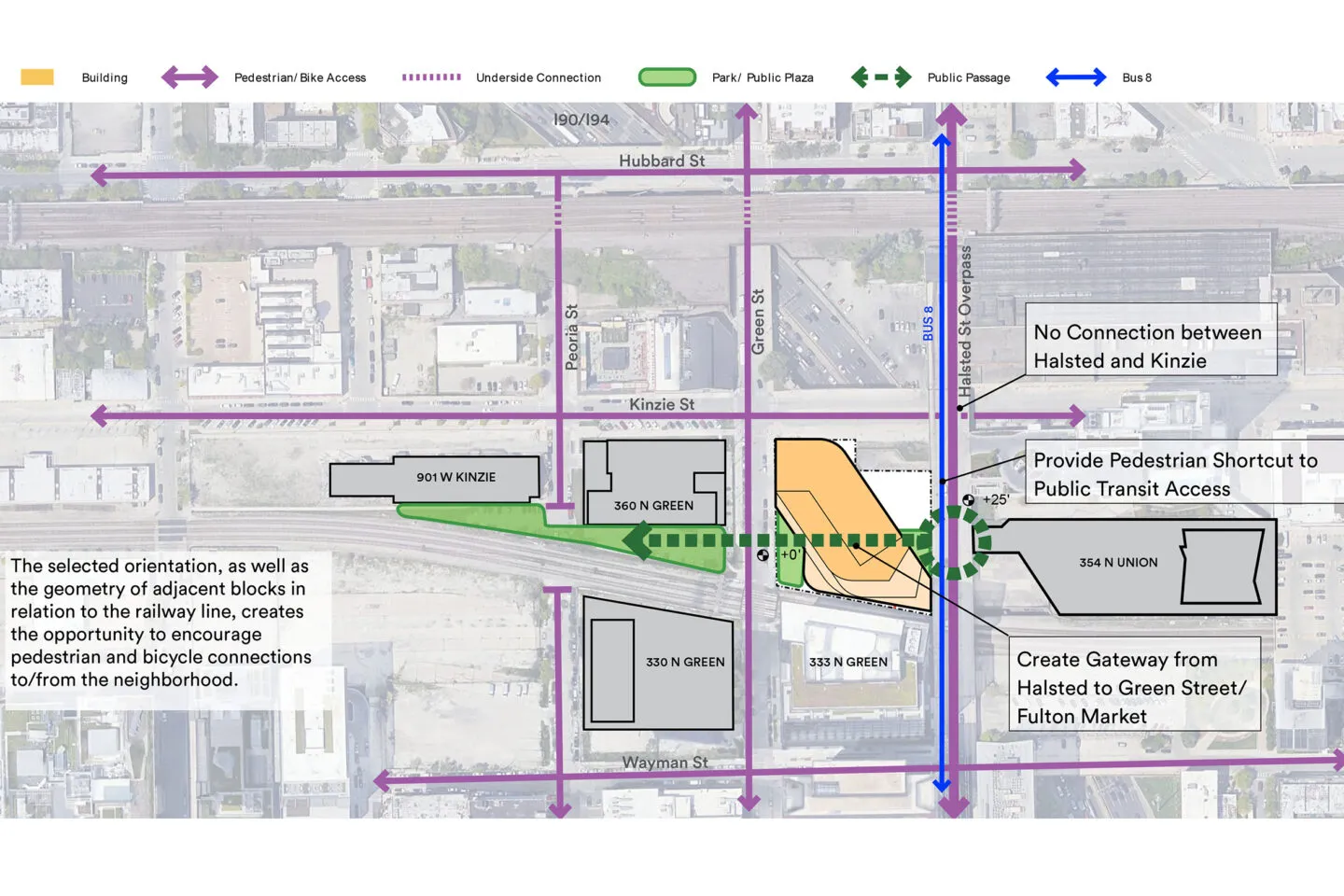 357 N Green - Urban Design Diagram