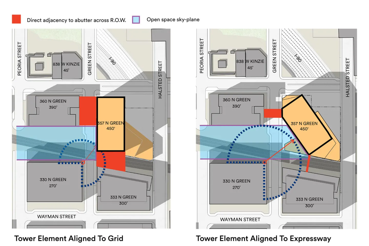 357 N Green - Urban Design Diagram